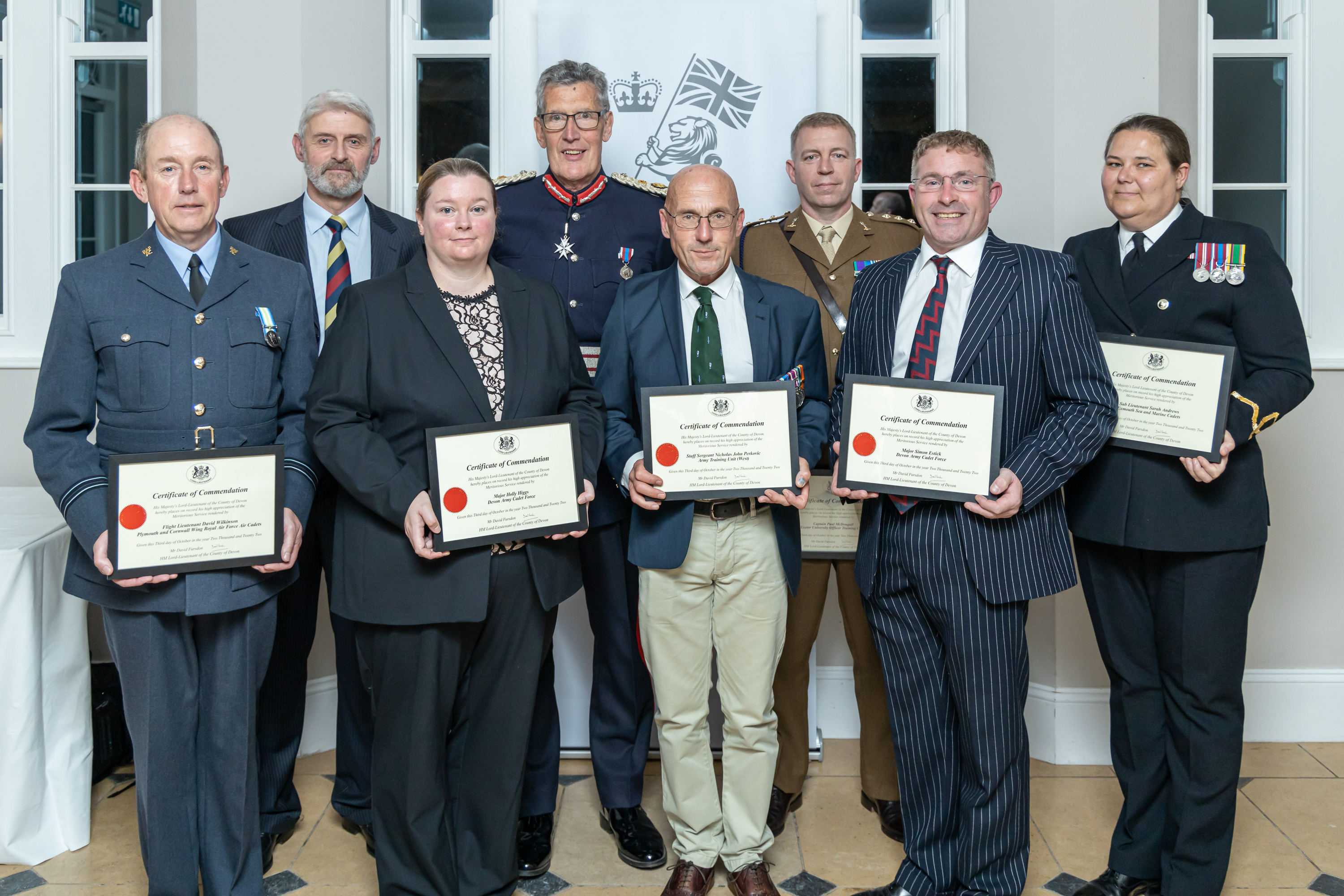 Lord Lieutenant’s Awards 2022 – Devon