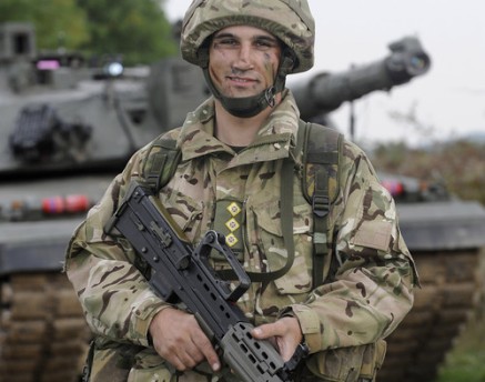 Damien Thursby Royal Wessex Yeomanry