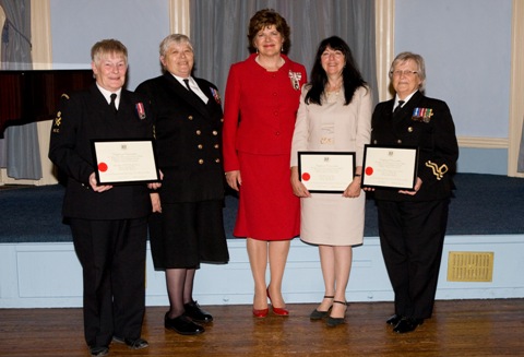 The Swindon SCC Leaders with Wiltshire's Lord-Lieutenant