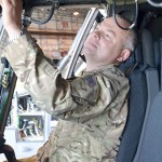 Lance Corporal Andrew Donovan making checks on a Wildcat helicopter of 1 Regiment Army Air Corps. Picture: Fortuis Media